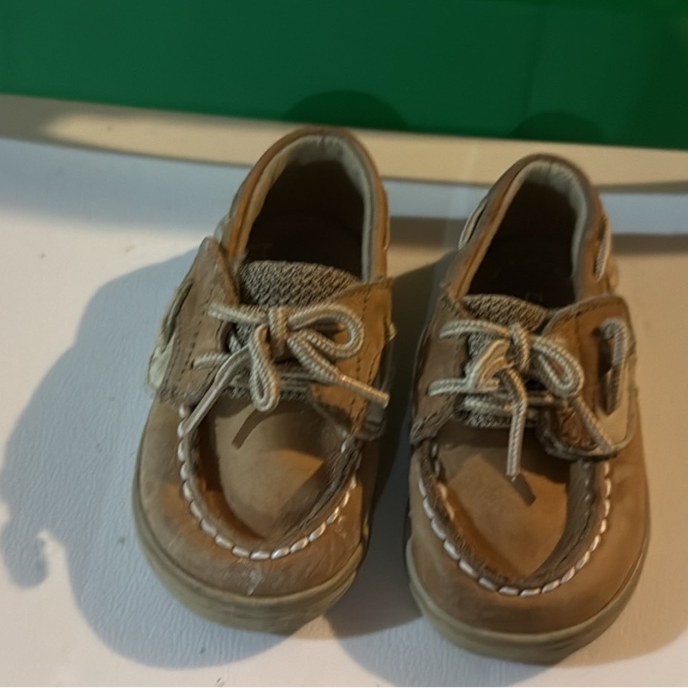 Baby Sperrys size 5